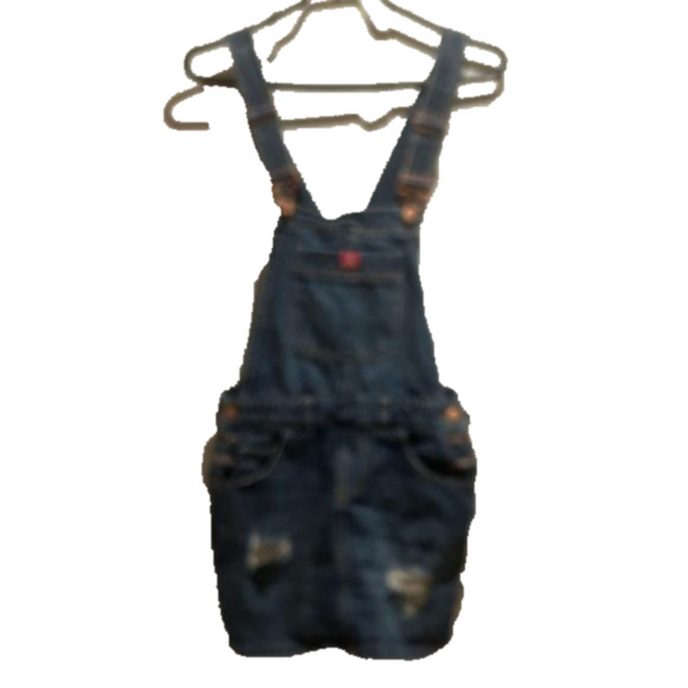Dickies Jeans overalls mini skirt XS